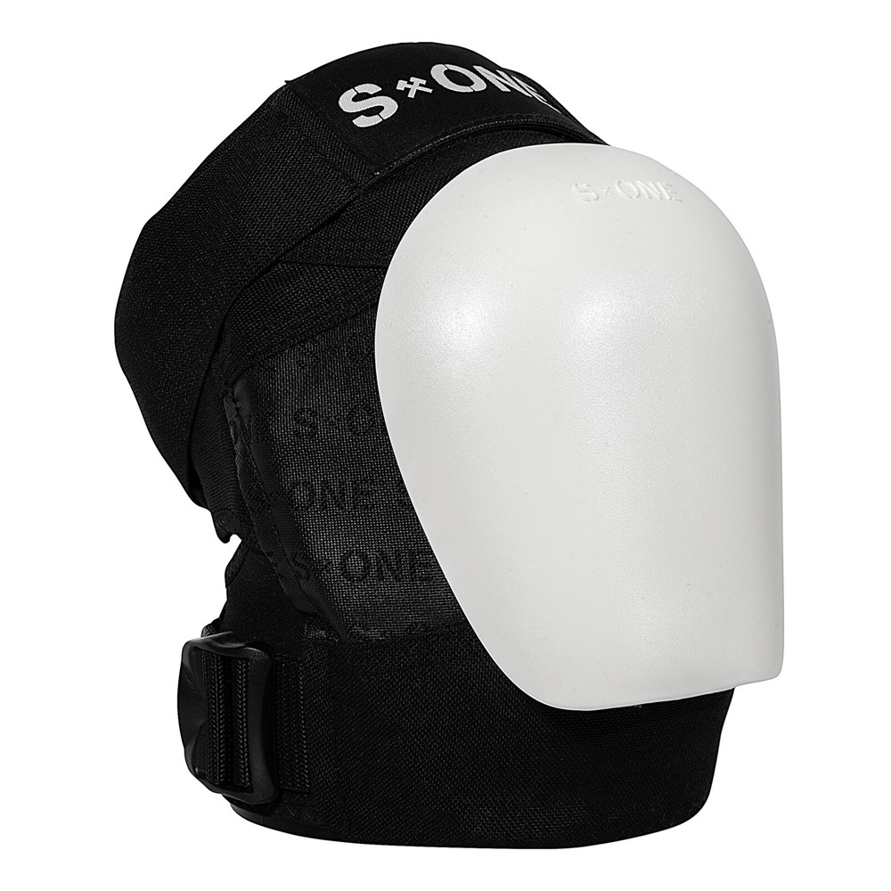 S1 S-One Pro Gen 4.5 White Knee Pads [Size: S]