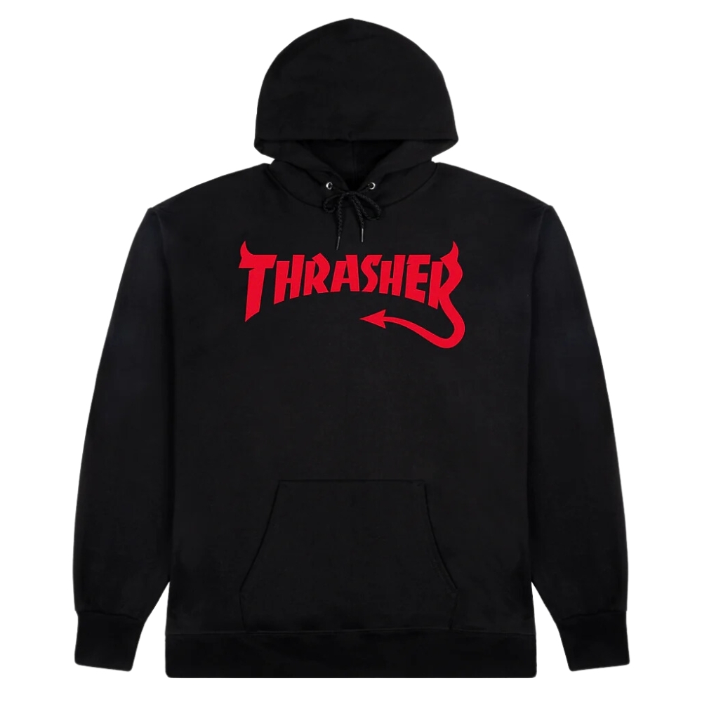 Thrasher Diablo Black Hoodie [Size: XL]