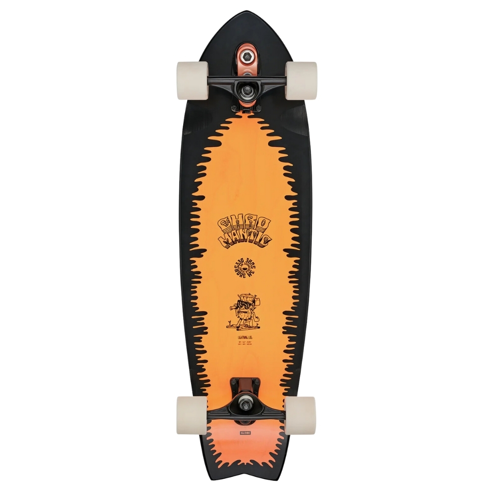 Globe Chromantic Lightning Log 33 Surfskate Skateboard