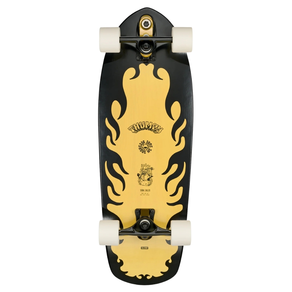 Globe Thumpy Serial Chiller 30 Surfskate Skateboard