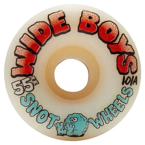 Snot Wheel Co Wide Boys Glow In The Dark 101A 55mm Skateboard Wheels