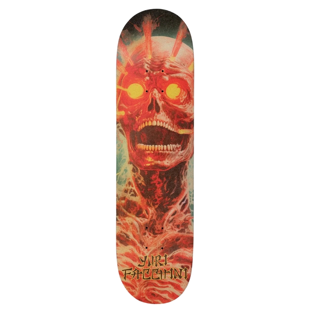 Deathwish Yuri Facchini Skull 8.25 Skateboard Deck