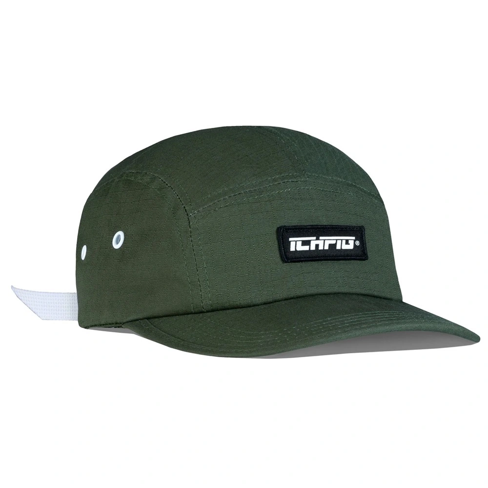 Ichpig Strike Ripstop 5 Panel Dark Olive Hat