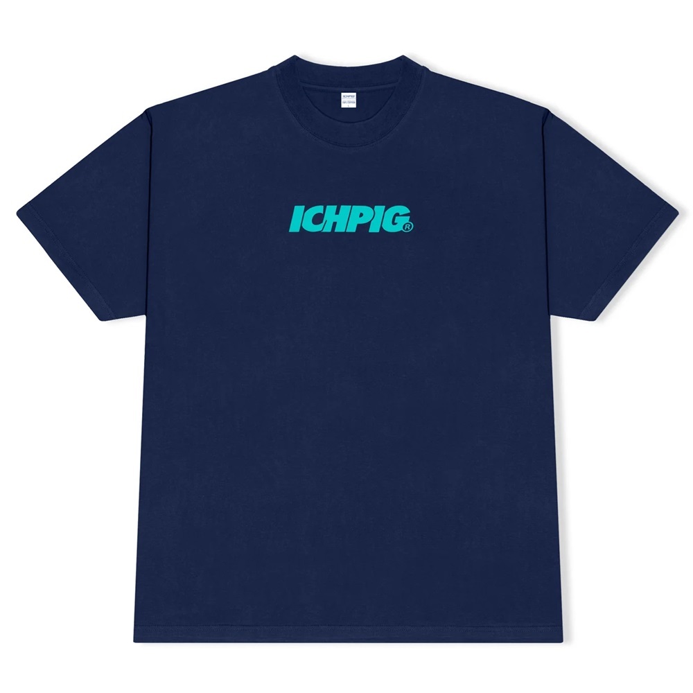 Ichpig Sprinters Navy Teal T-Shirt [Size: M]