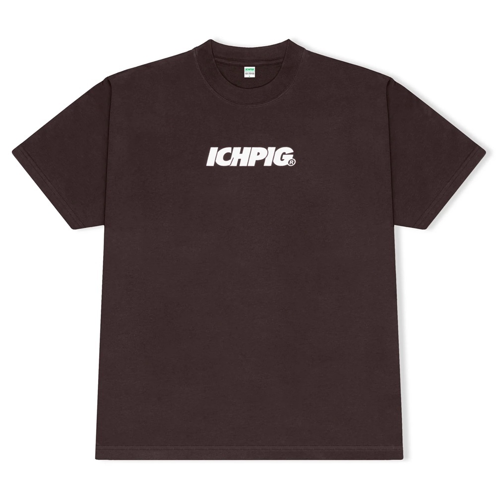 Ichpig Sprinters Chocolate White T-Shirt [Size: L]