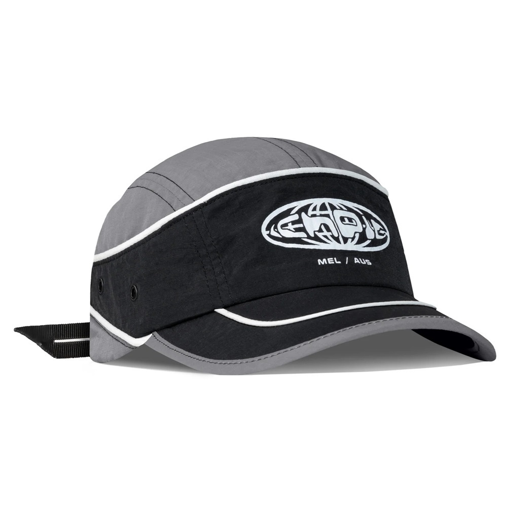 Ichpig Atlas Flowline Black Gun Metal Grey Hat