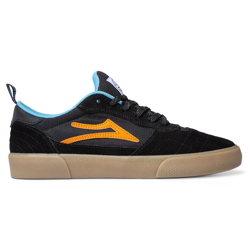 Lakai Cambridge Black Multi Suede Mens Skate Shoes [Size: US 11]