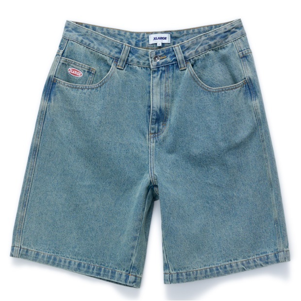 XLarge Bull Denim 91 Dirty Blue Shorts [Size: 30]