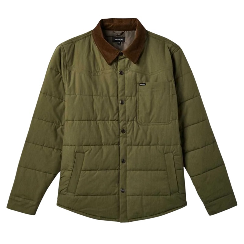 Brixton Cass Olive Surplus Desert Palm Jacket [Size: XL]