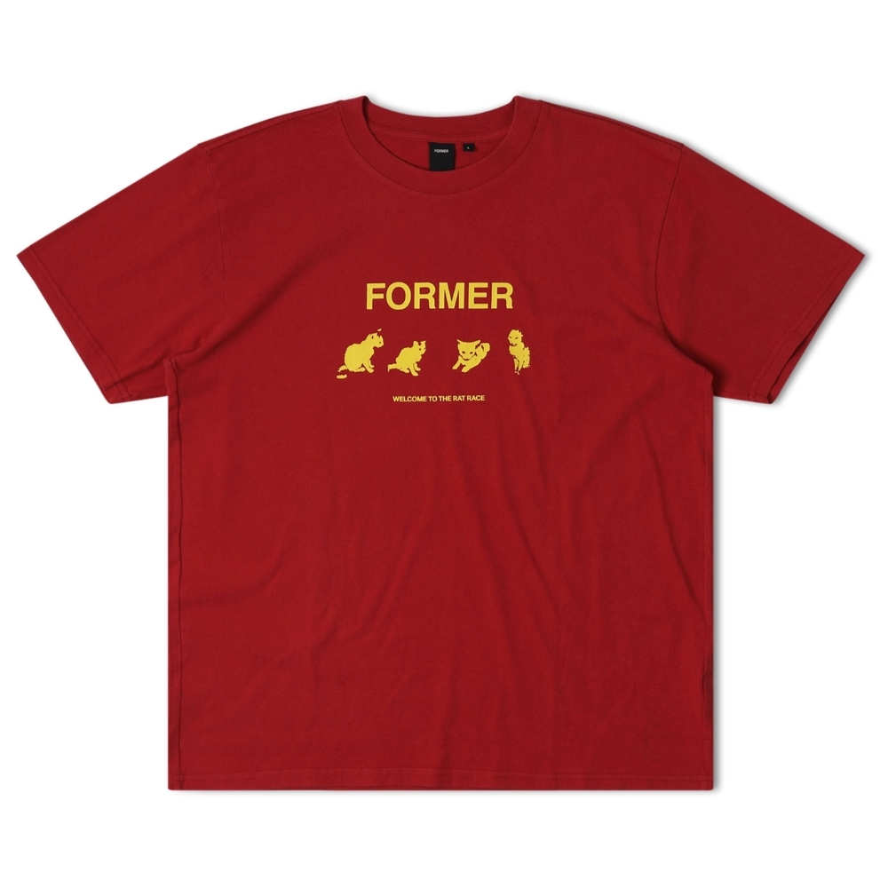 Former Kitty Litter Washed Red T-Shirt [Size: M]