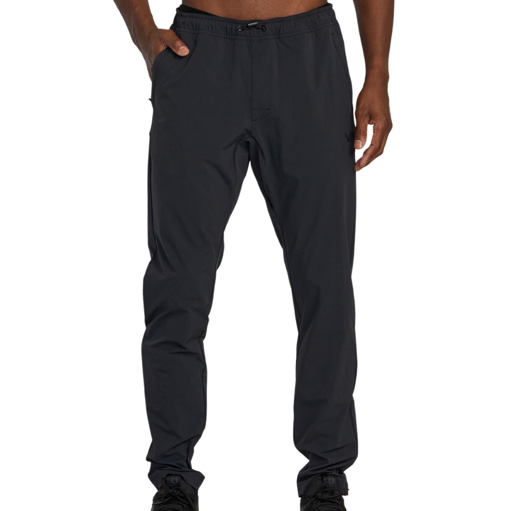 RVCA Spectrum Tech Black Pants [Size: S]