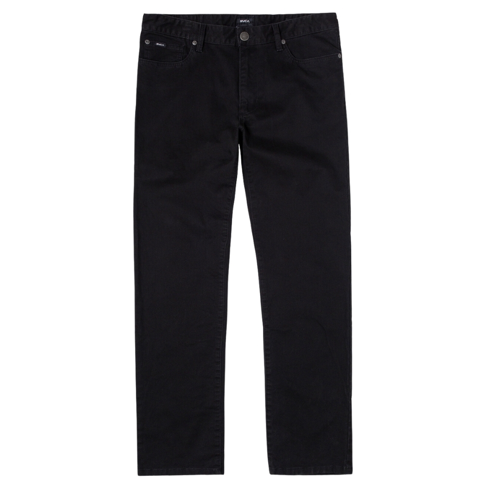 RVCA Daggers Twill Black Pants [Size: 30]