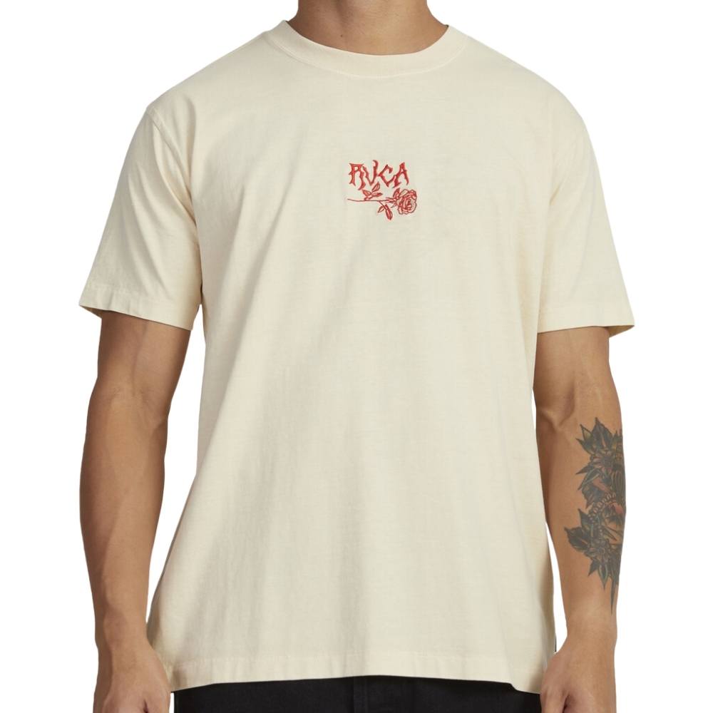 RVCA Roses Latte T-Shirt [Size: L]