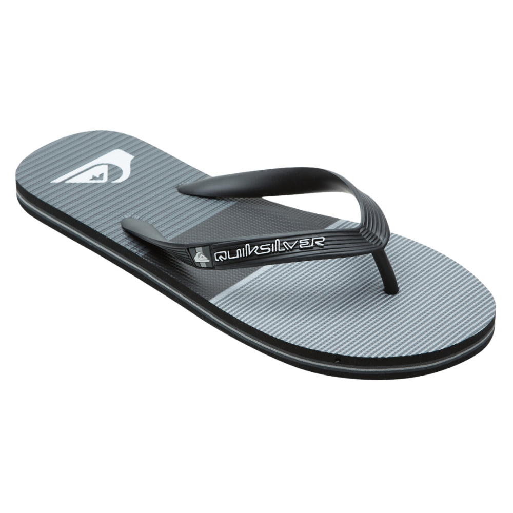 Quiksilver Molokai Tijuana Grey Thongs [Size: US 12]