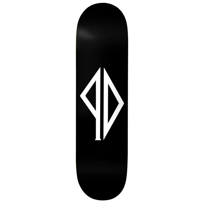 Pissdrunx Original Logo Black White 8.25 Skateboard Deck