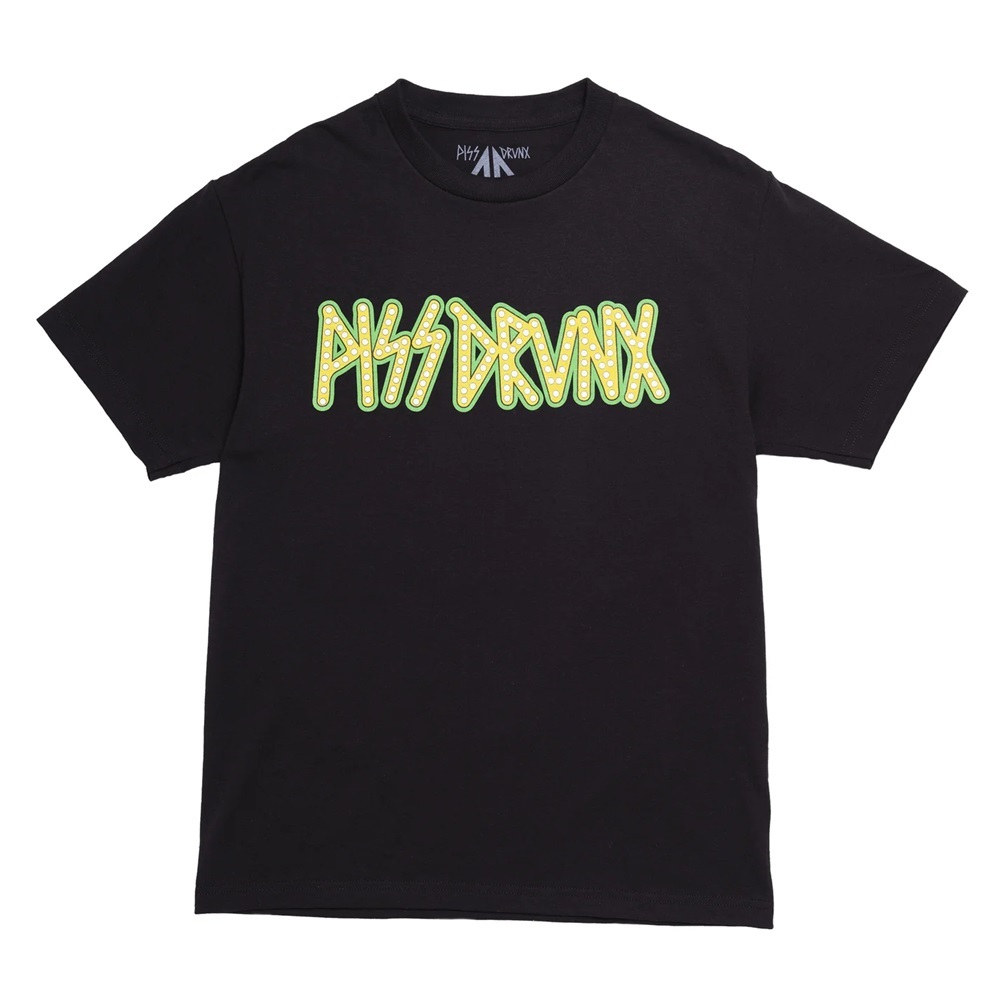 Pissdrunx X Shake Junt Up In Lights Logo T-Shirt [Size: S]