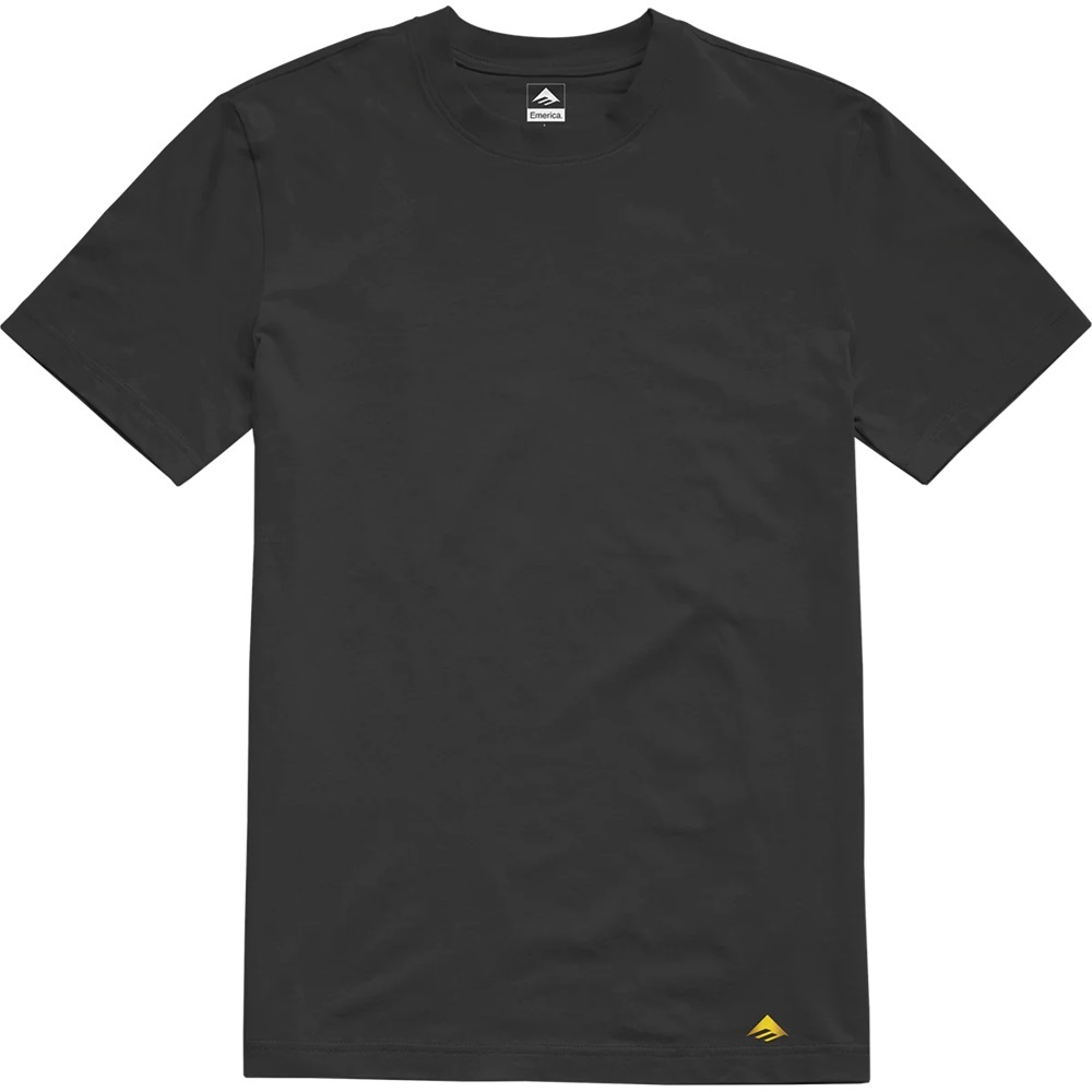 Emerica Mini Triangle Black T-Shirt [Size: S]