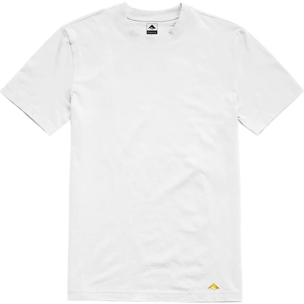 Emerica Mini Triangle White T-Shirt [Size: S]