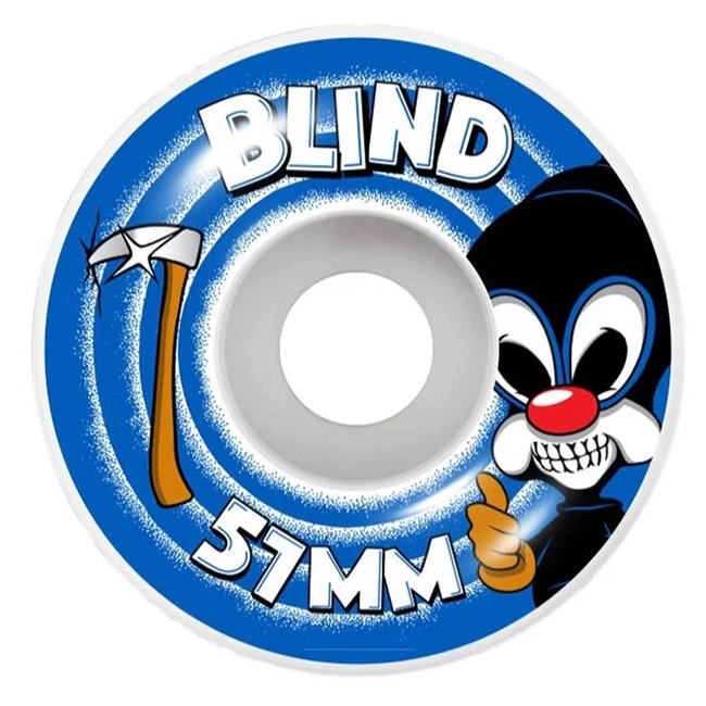 Blind Reaper Impersonator Blue 99A 51mm Skateboard Wheels