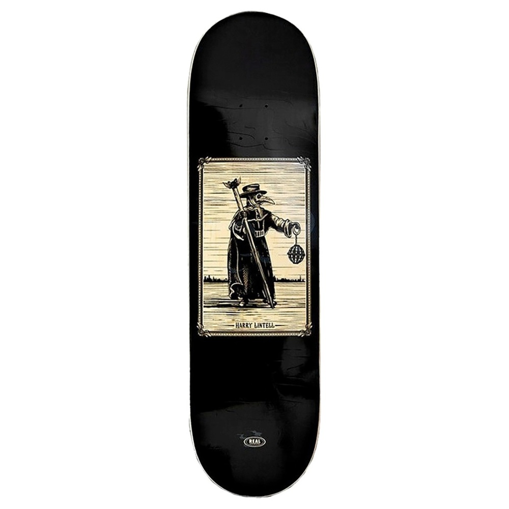 Real Lintell Plague Doctor 8.5 Skateboard Deck