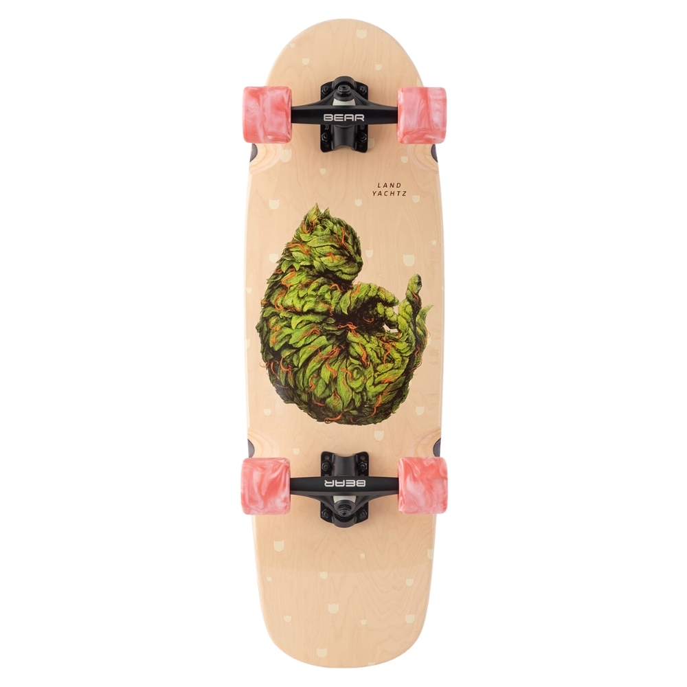 Landyachtz Tugboat Meowjiuana Ultra Carve Cruiser Skateboard