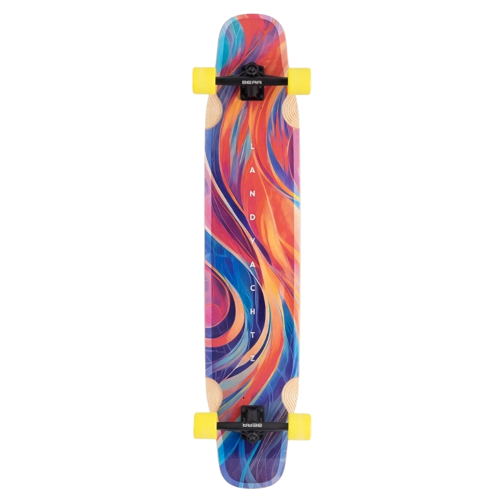 Landyachtz Stratus Texture Flow 46 Longboard Skateboard