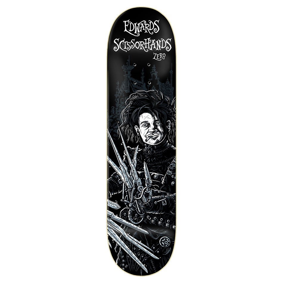 Zero Scissorhands Forrest Edwards 8.5 Skateboard Deck