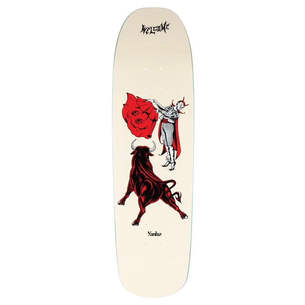 Welcome Matador On Panther Bone 9.0 Skateboard Deck