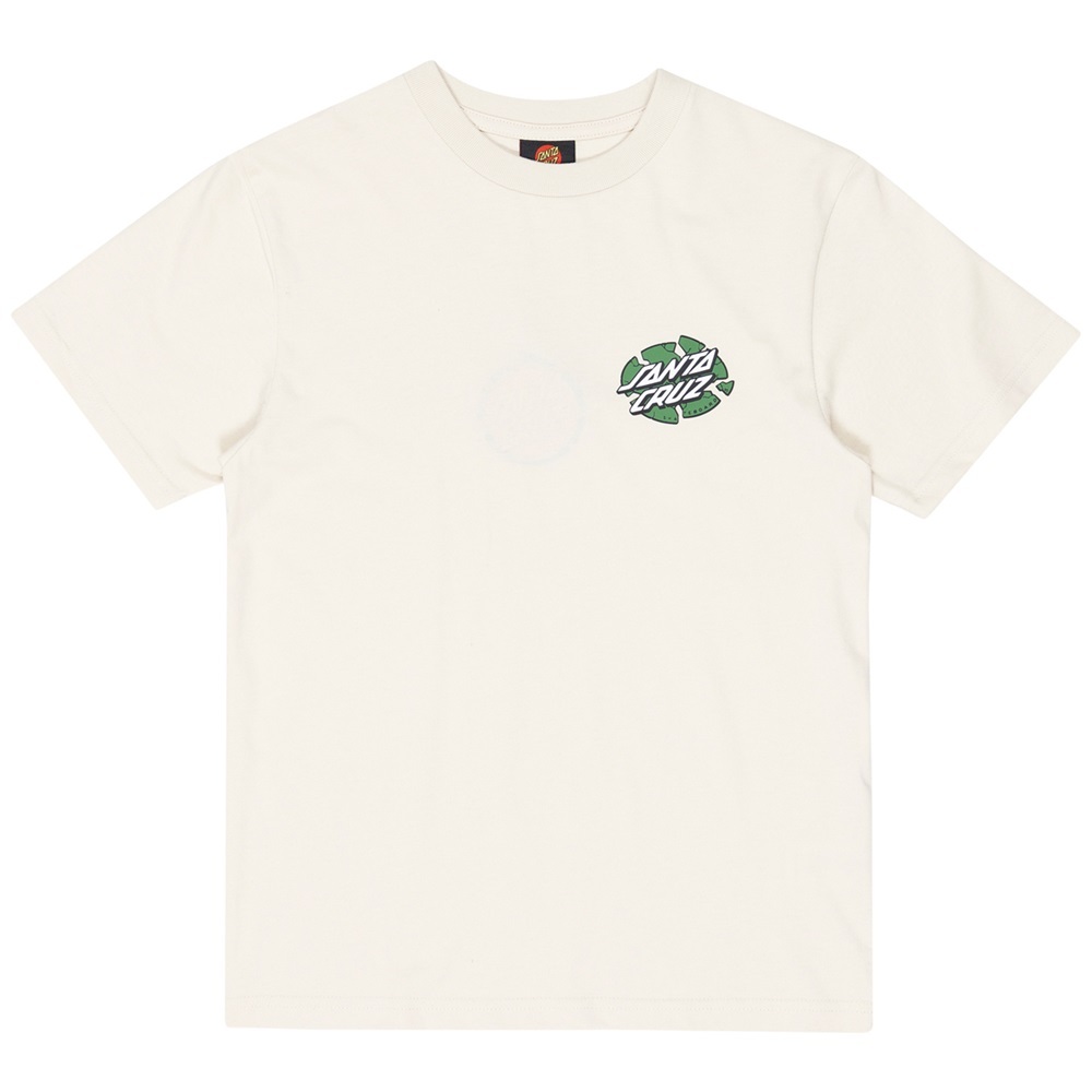 Santa Cruz Meek SC Slasher Natural Youth T-Shirt [Size: 8]