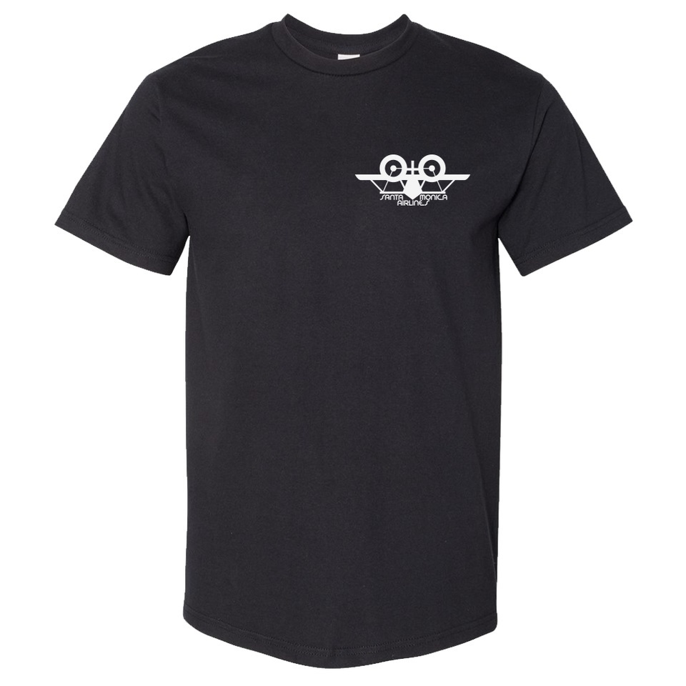 Santa Monica Airlines Stigmata Black T-Shirt [Size: M]