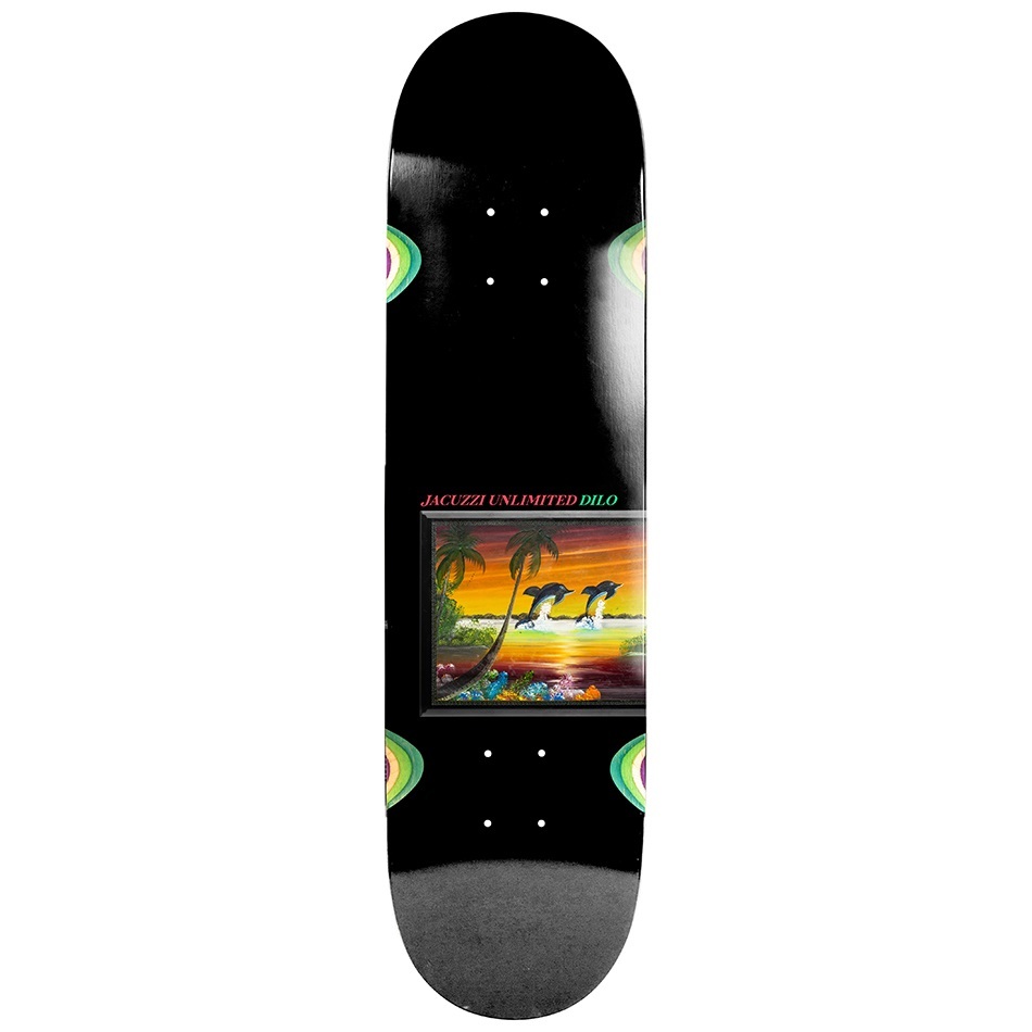 Jacuzzi Flipper EX7 John Dilo 8.5 Skateboard Deck