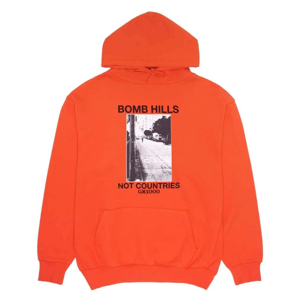 Gx1000 Bomb Hills Orange Hoodie [Size: M]