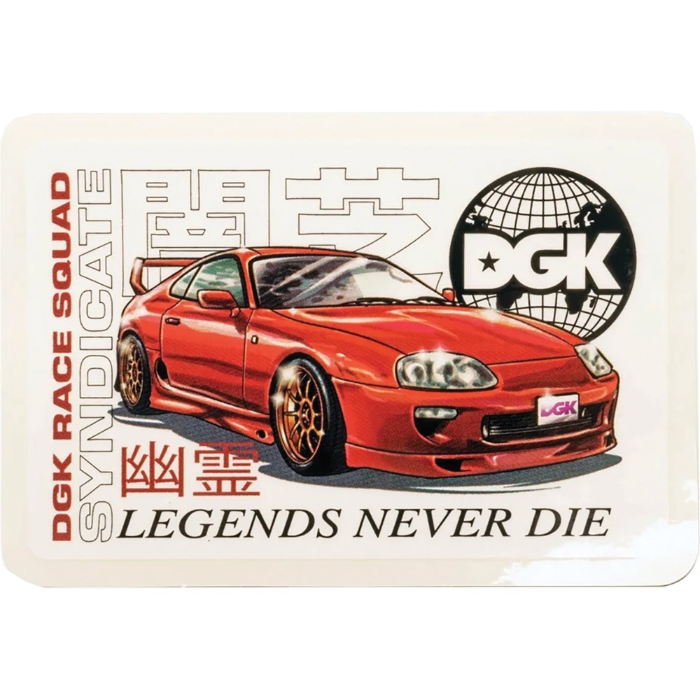 Dgk Syndicate Skateboard Sticker