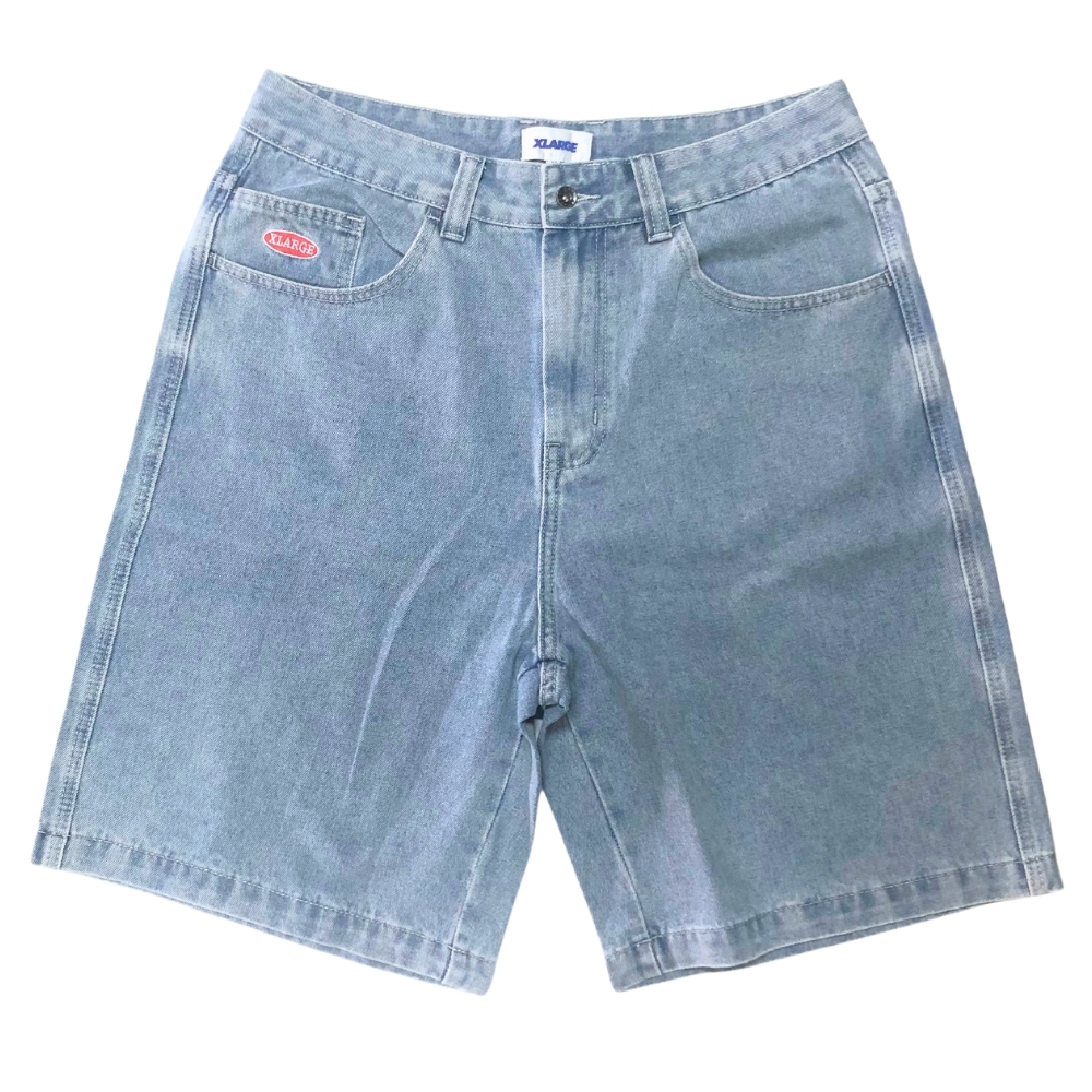 XLarge Bull Denim 91 Vintage Blue Shorts [Size: 30]