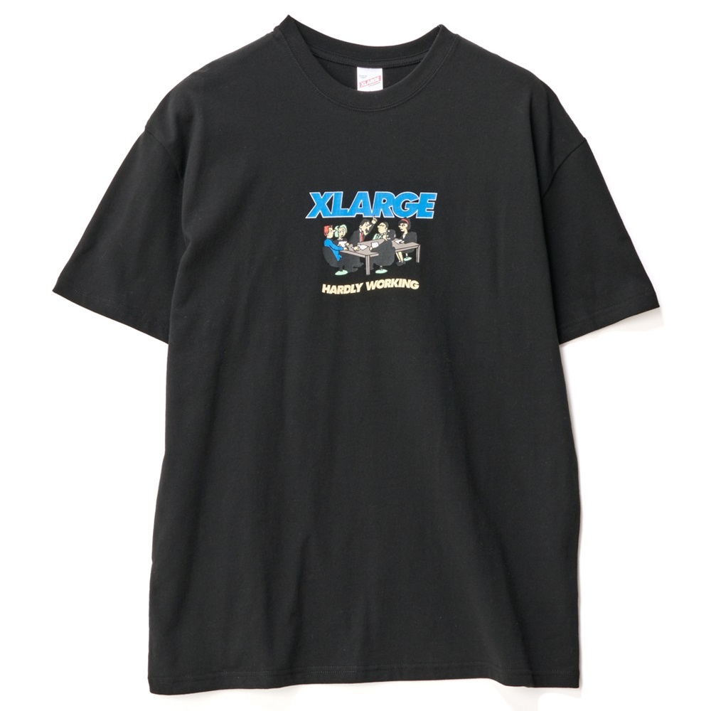 XLarge Hardly Working Black T-Shirt [Size: L]