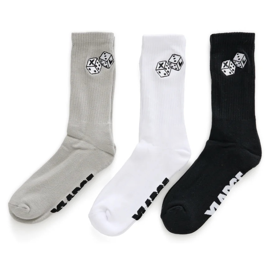 XLarge XL Dice Multi 3 Pack Socks