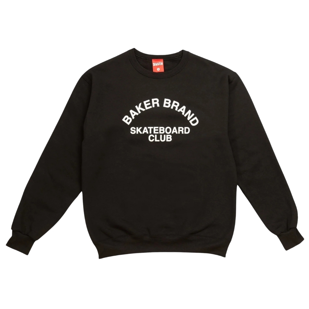 Baker Club Black Crew Jumper [Size: L]