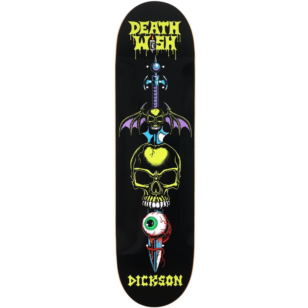 Deathwish Jon Dickson Forgotten Relics 8.25 Skateboard Deck