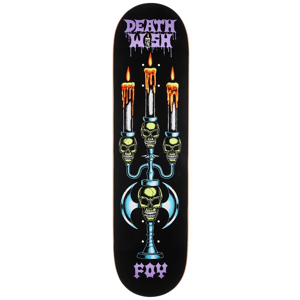 Deathwish Jamie Foy Forgotten Relics 8.0 Skateboard Deck