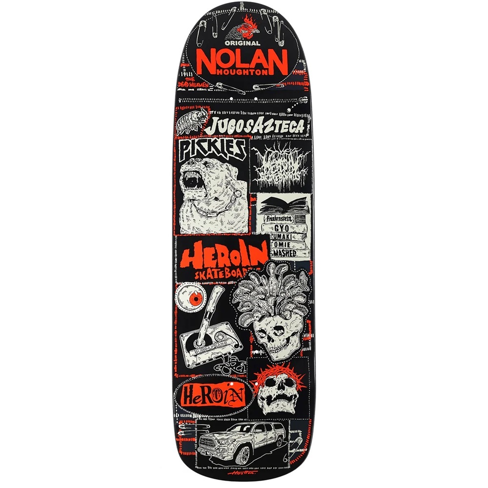 Heroin Nolan's Original 9.6 Skateboard Deck