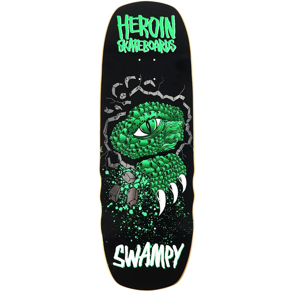 Heroin Swampy Alligator Shovel 10.5 Skateboard Deck