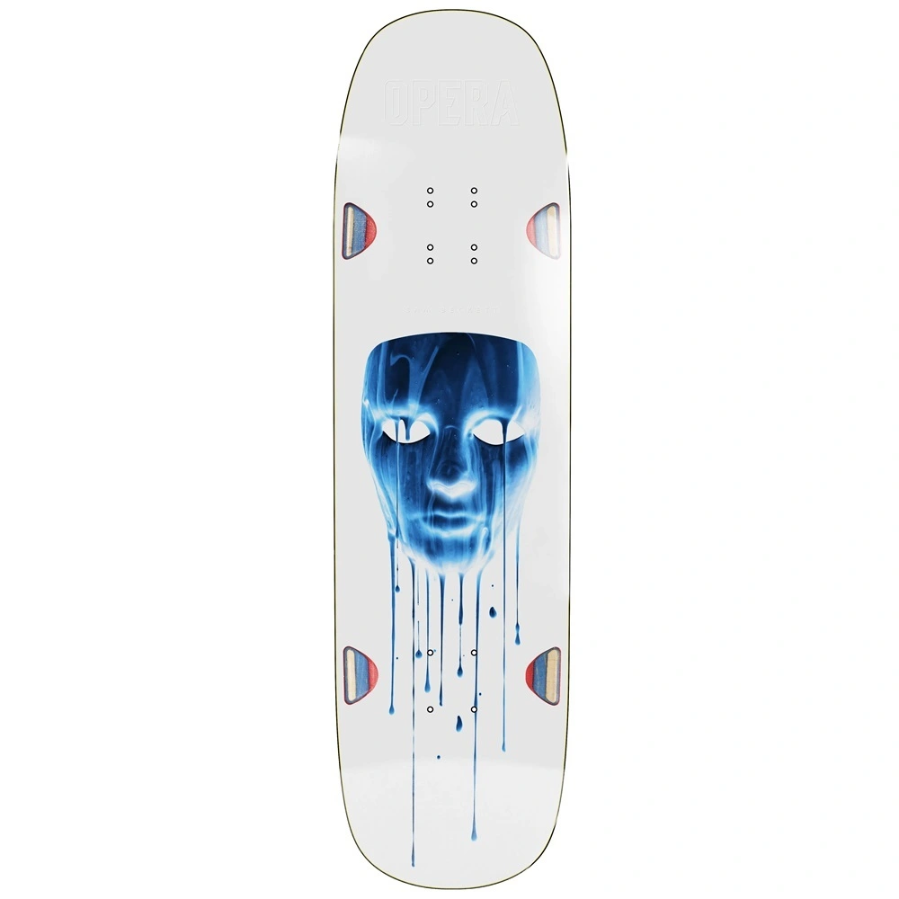 Opera Mask Drip EX7 Sam Beckett 8.75 Skateboard Deck