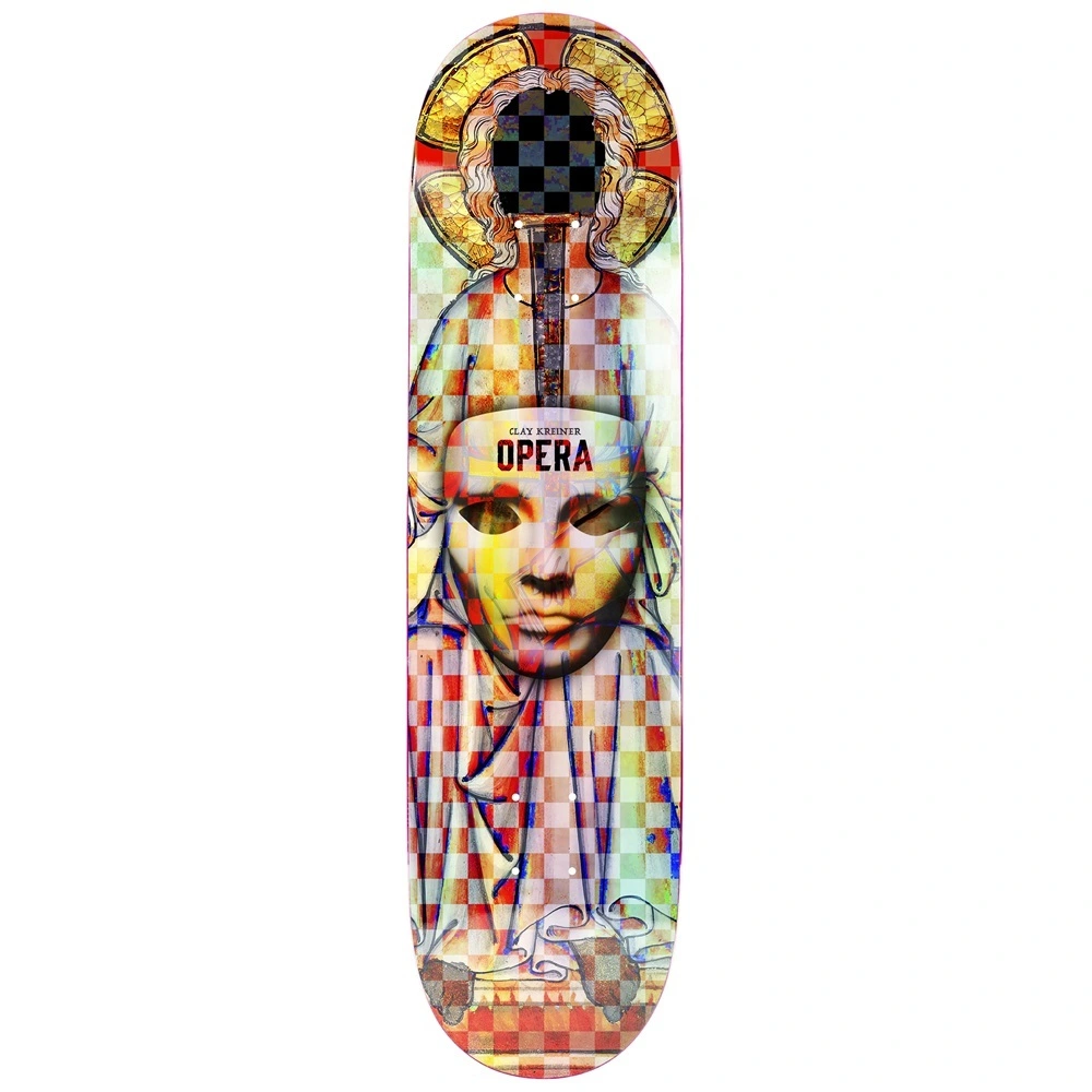 Opera Throne EX7 Clay Kreiner 8.5 Skateboard Deck