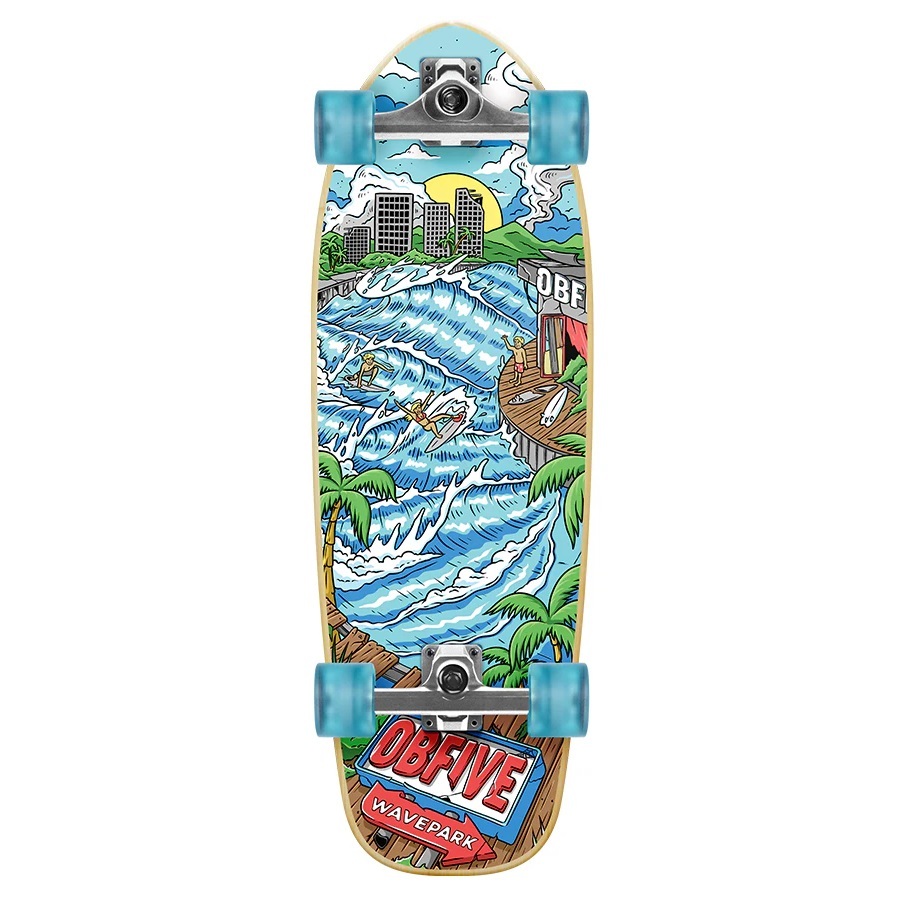 Obfive Wave Park 31 Surfskate Skateboard