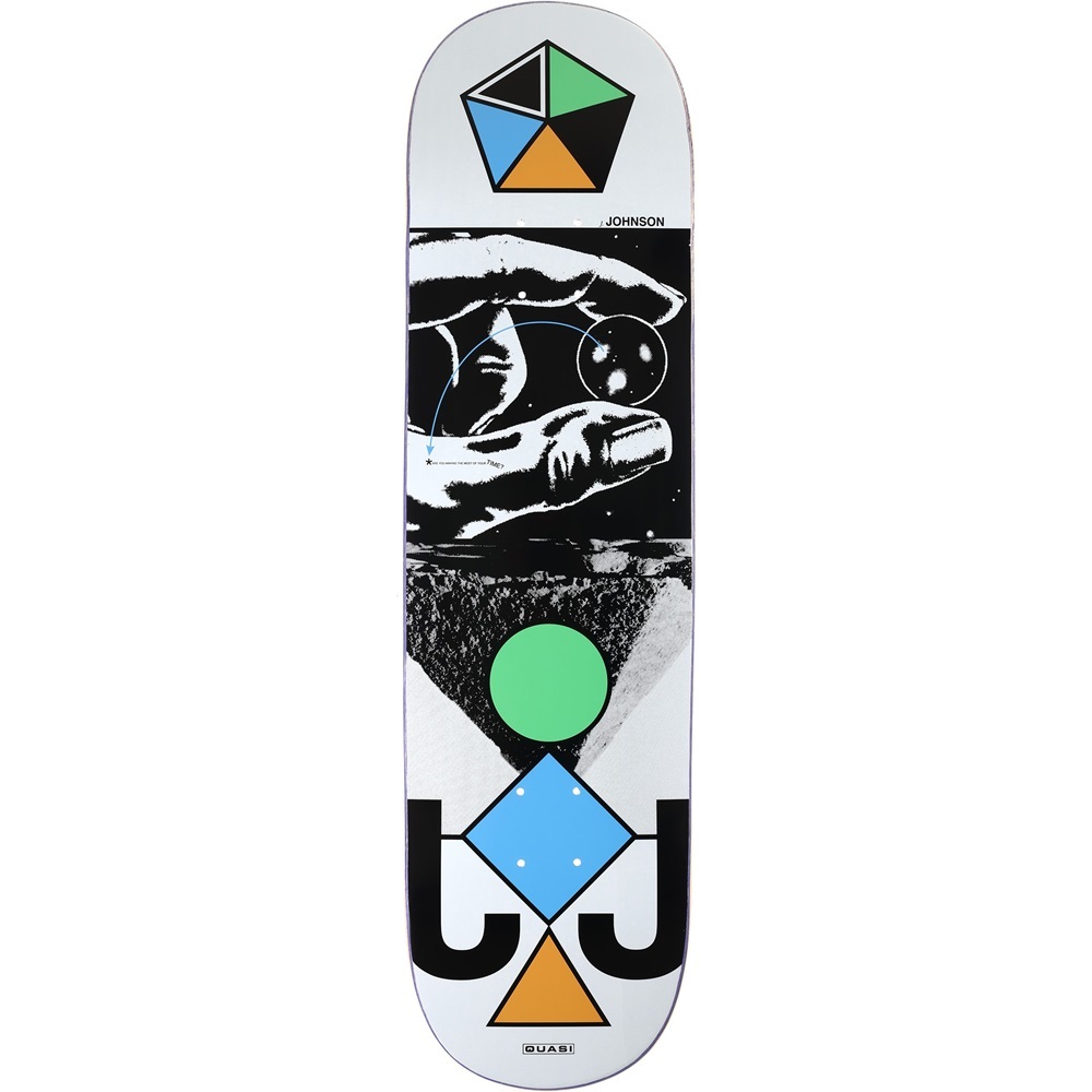 Quasi Spacetime Johnson 8.5 Skateboard Deck