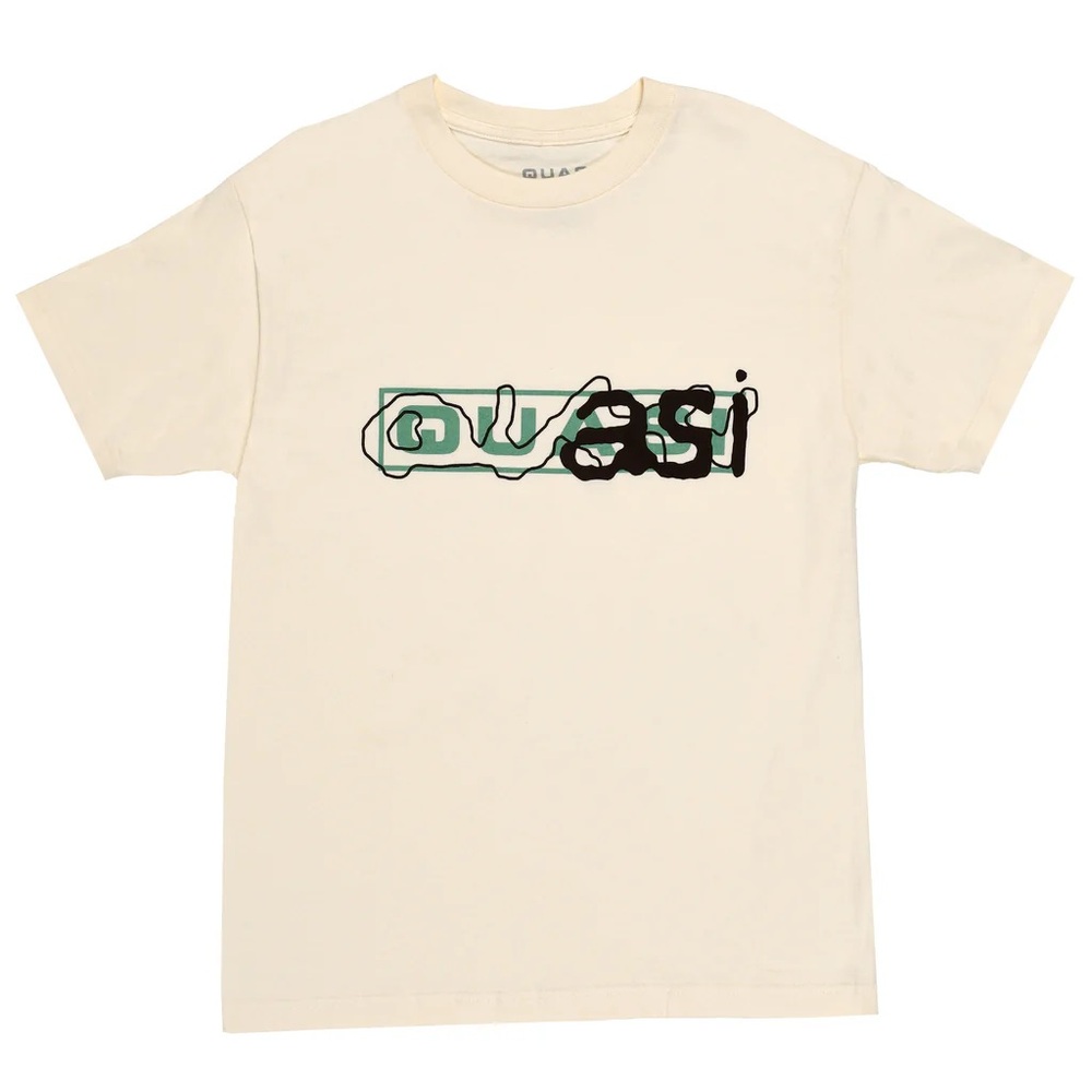 Quasi Writer Cream T-Shirt [Size: S]