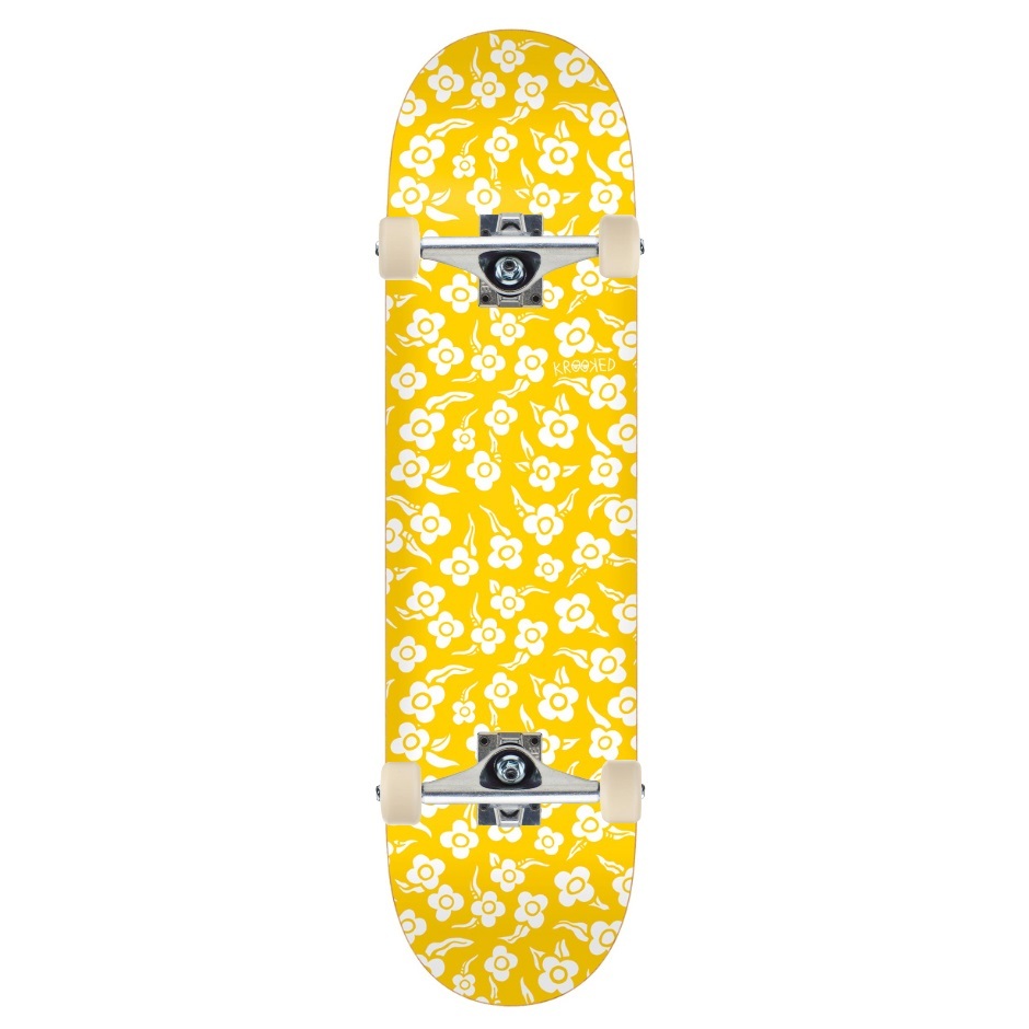 Krooked Flowers Pro 8.5 Complete Skateboard