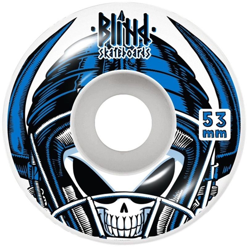 Blind Reaper Helmet White 99A 53mm Skateboard Wheels