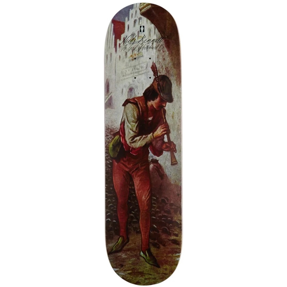 Girl The Piper Niels Bennett 8.25 Skateboard Deck