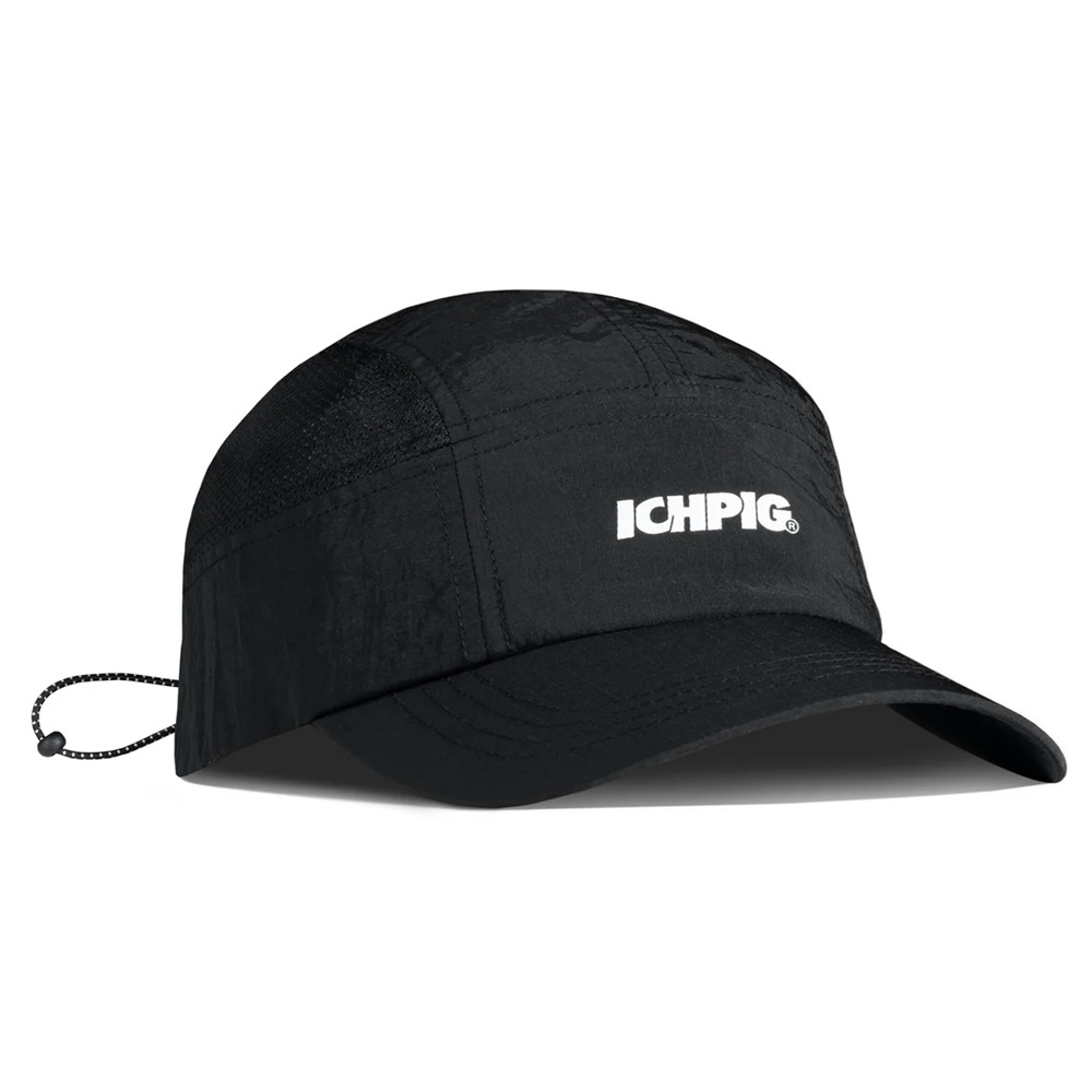 Ichpig Sprinters Black Mesh Panel Hat